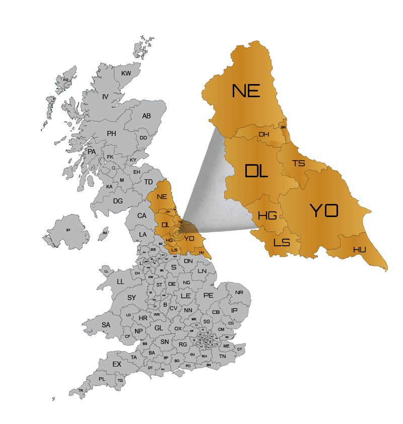 North East Map